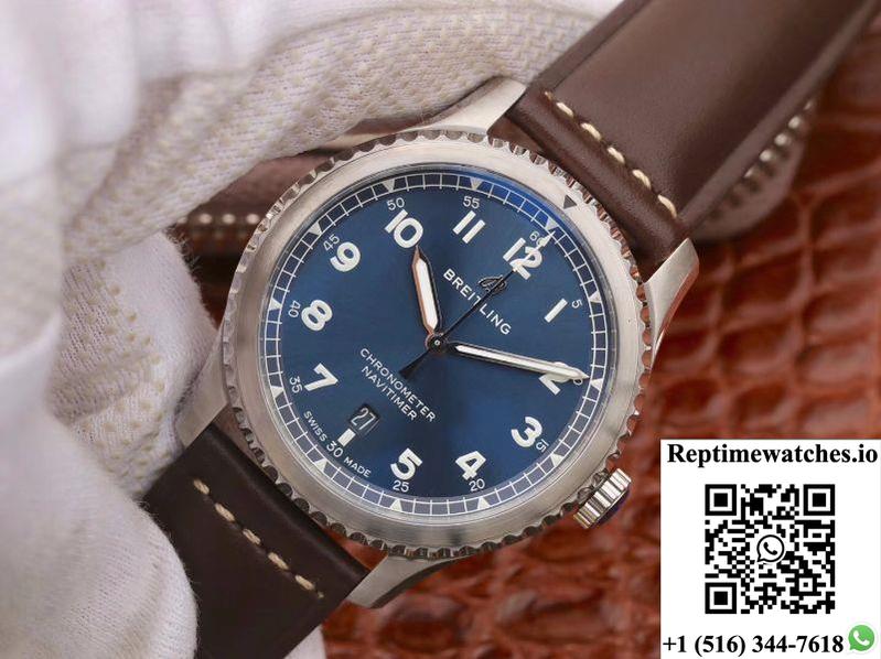 Breitling Navitimer 08 A17314101C1X1 Zf Factory Blue Dial-Rep Time Watches