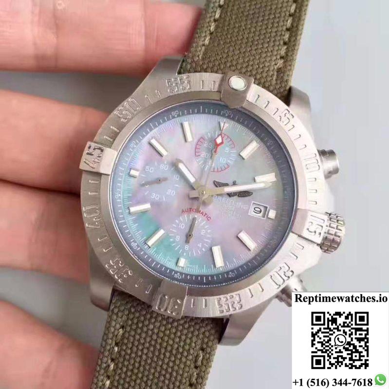 Breitling Avenger Bandit Titanium E1338310/M534/253S/E20Dsa.2 Gf Factory Blue Dial-Rep Time Watches