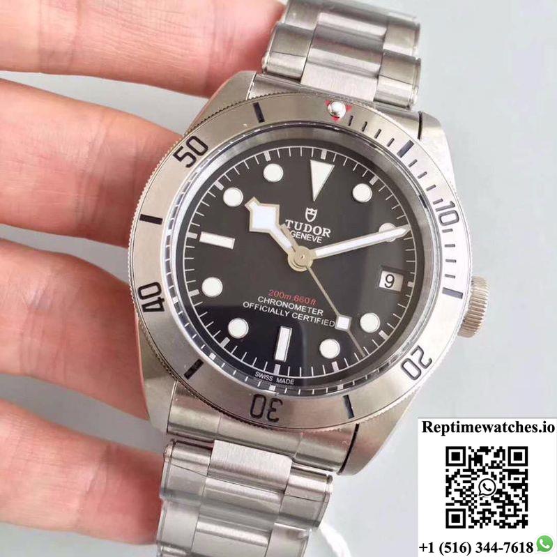 Tudor Heritage Black Bay Steel 79730-0001 Zf Factory Black Dial-Rep Time Watches