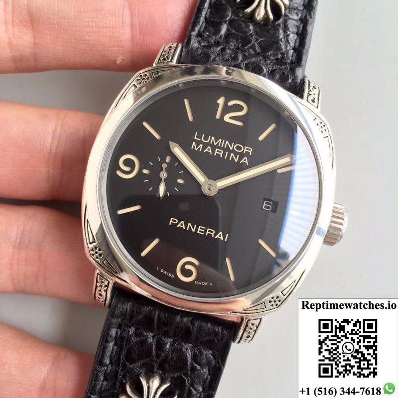 Panerai Radiomir 1940 Pam572 Xf Factory Black Dial-Rep Time Watches