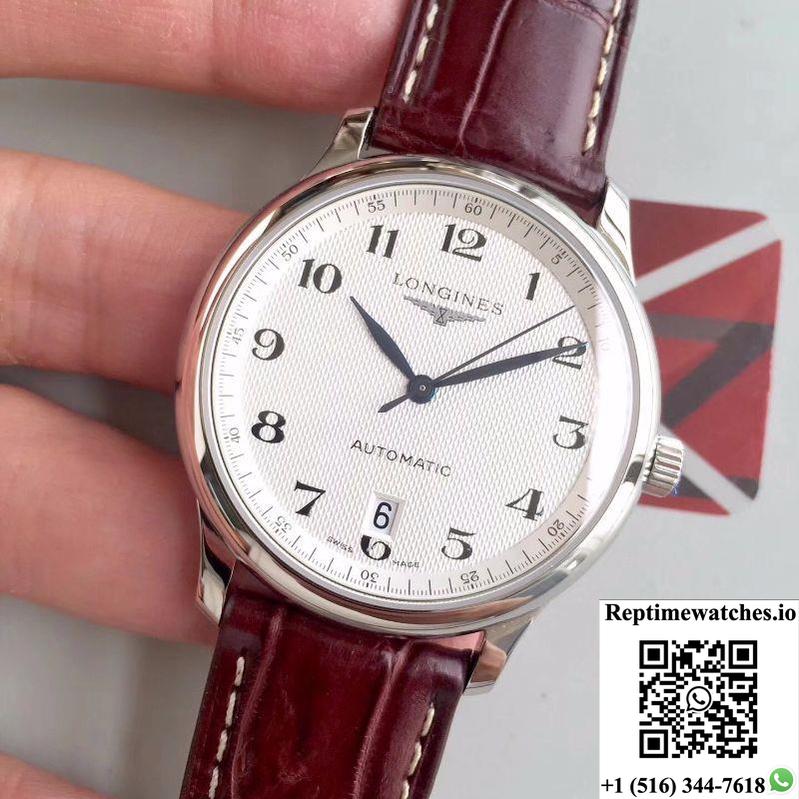 Longines Master Collection L2.628.4.78.3 Kz Factory White Dial-Rep Time Watches