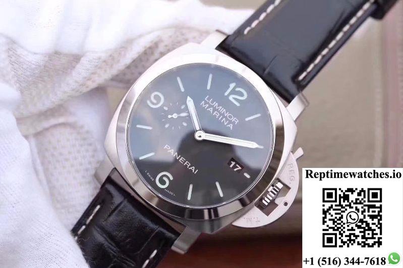Panerai Luminor Marina 1950 Pam312 Vs Factory V2 Black Dial-Rep Time Watches
