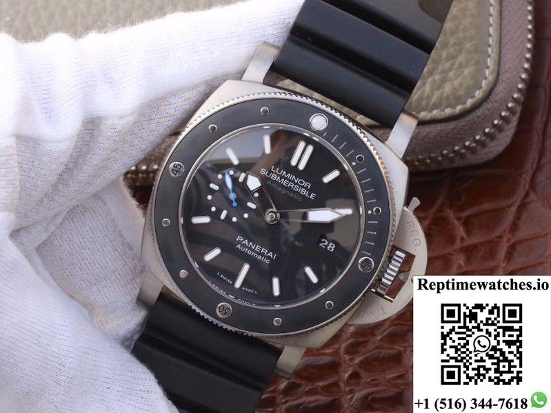 Panerai Luminor Submersible 1950 Amagnetic 3 Days Pam1389 Vs Factory Black Dial-Rep Time Watches