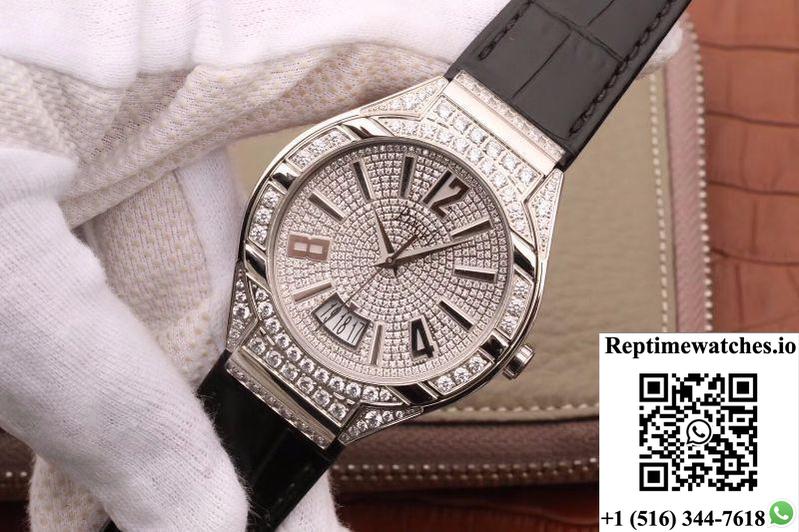 Piaget Polo Mks Factory Stainless Steel Case Diamond Dial-Rep Time Watches