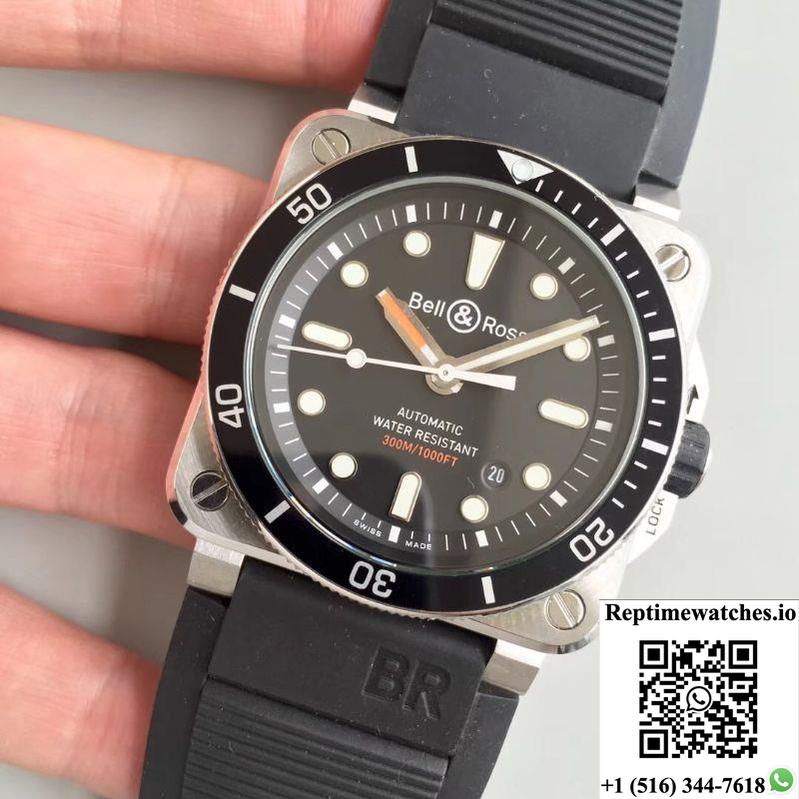 Bell & Ross Br 03-92 Diver V2 Black Dial-Rep Time Watches
