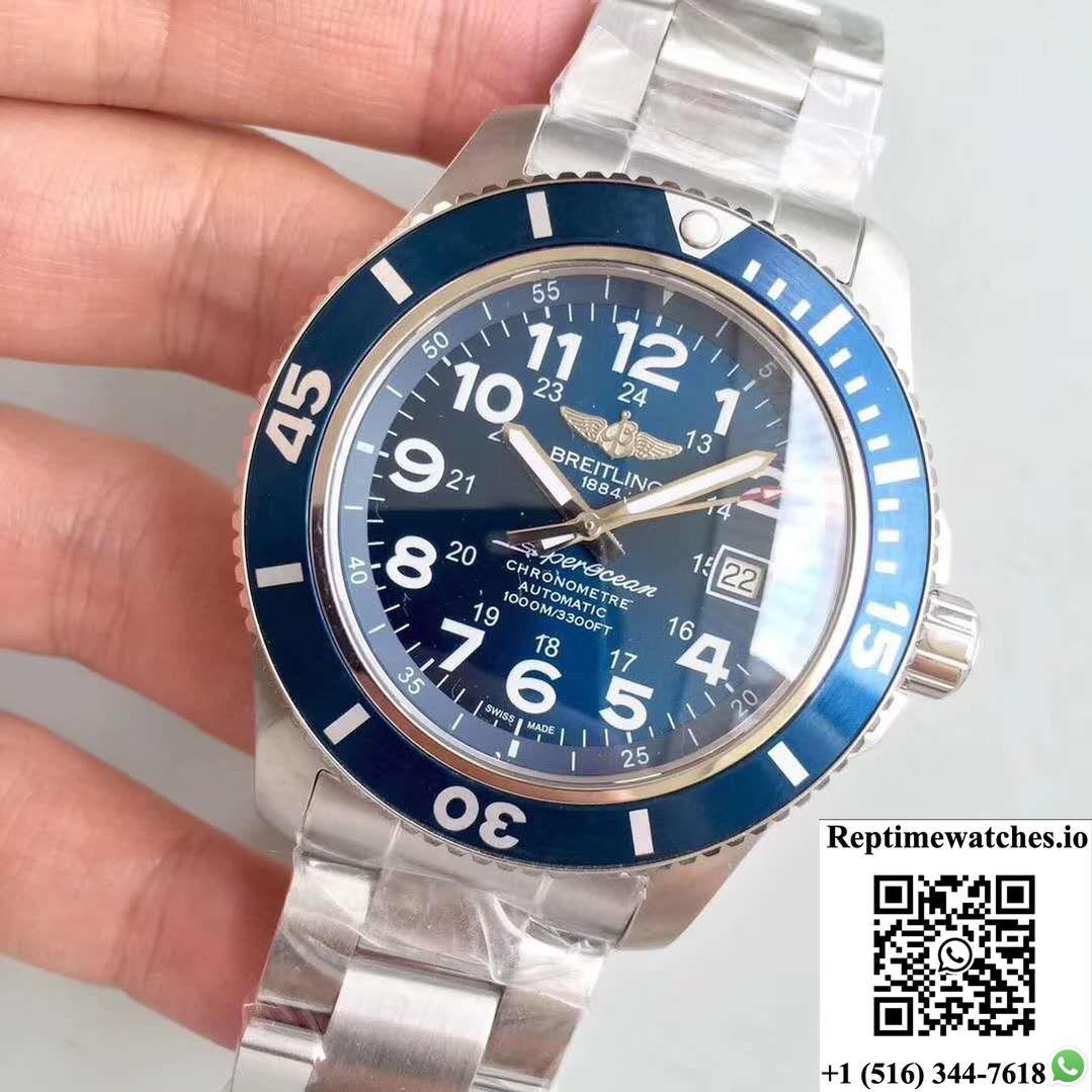 Breitling Superocean Ii 44Mm A17392D8/C910-162A Gf Factory Blue Dial-Rep Time Watches