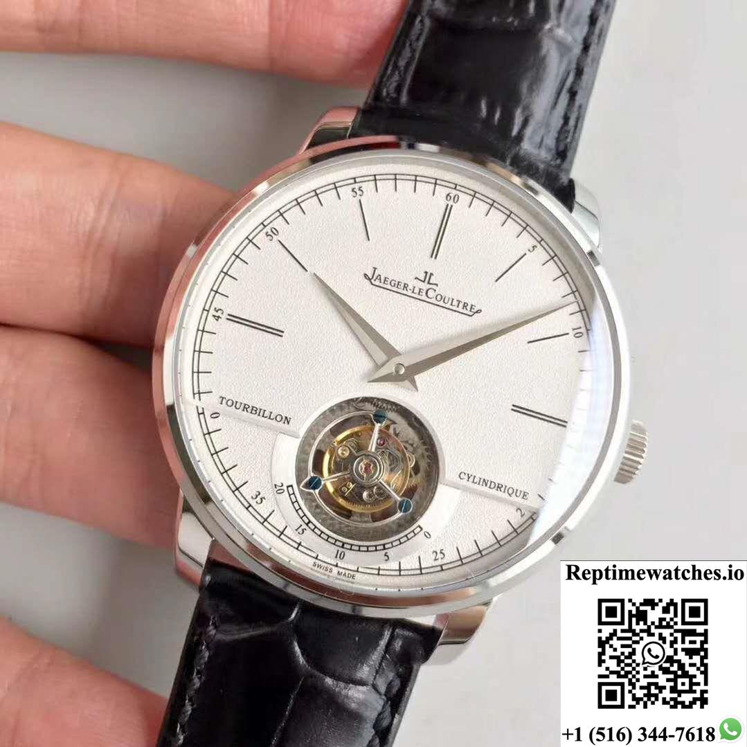 Jaeger-Lecoultre Master 5086420 Tourbillon White Dial R8 Factory-Rep Time Watches