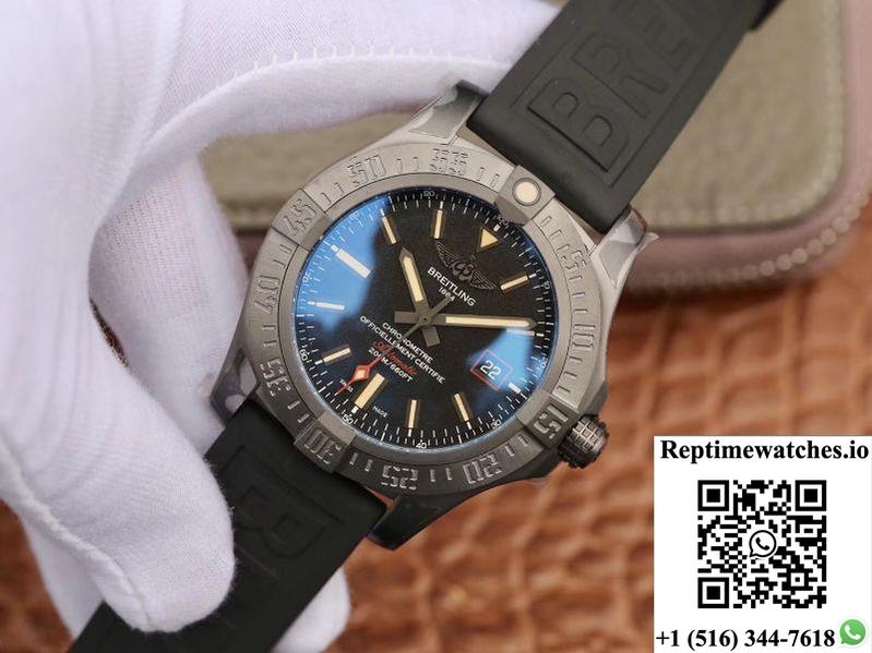 Breitling Avenger Blackbird 44Mm V17311101B1W1 Gf Factory V4 Black Dial-Rep Time Watches