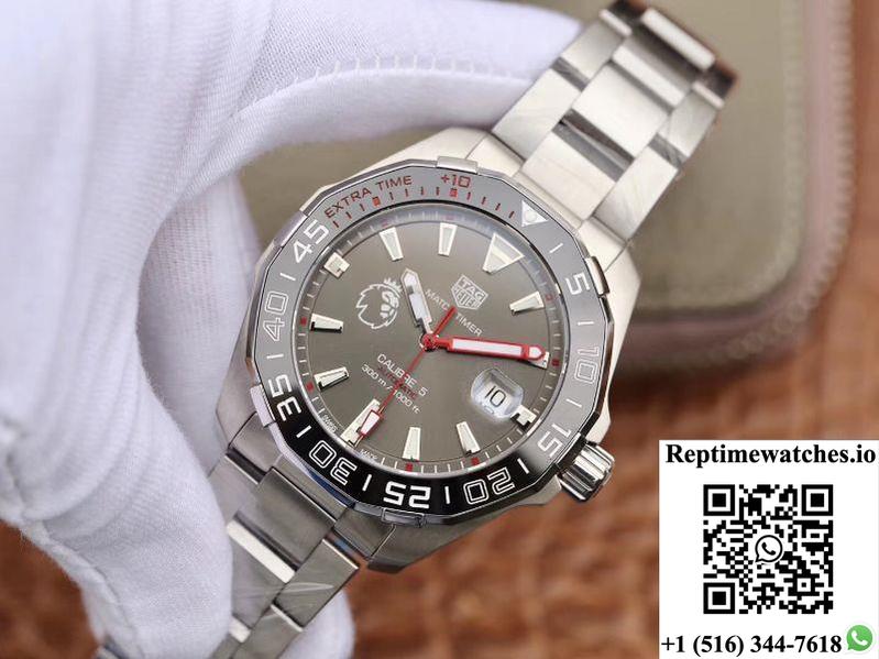 Tag Heuer Aquaracer Calibre 5 English Premier League Limited Way201D.Ba0927 Gray Dial-Rep Time Watches