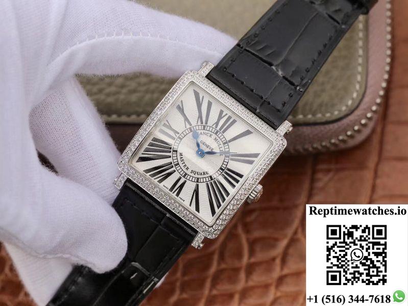 Franck Muller Master Square 12263 Gf Factory White Dial-Rep Time Watches