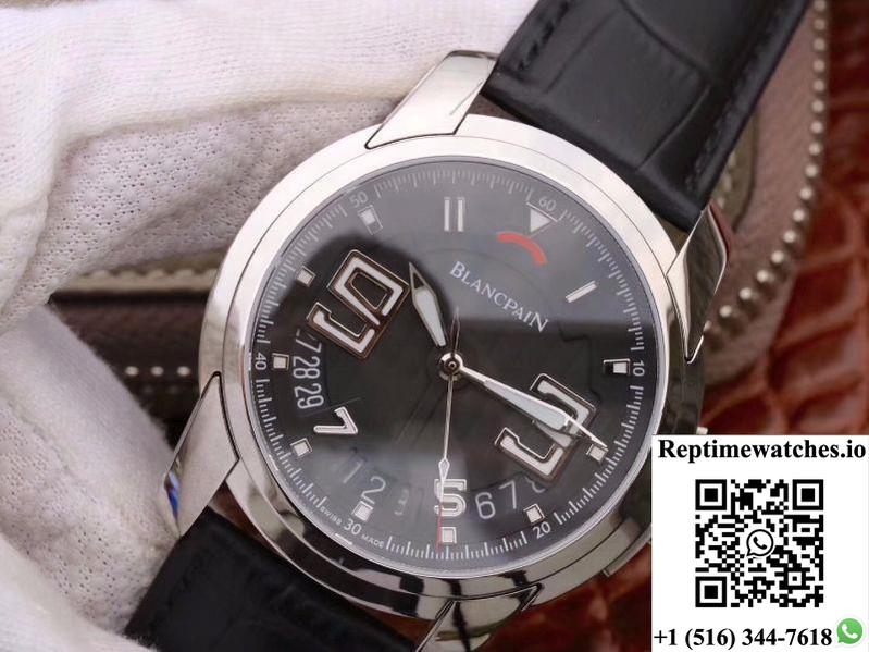 Blancpain L-Evolution 8805-1134-53B Black Dial-Rep Time Watches