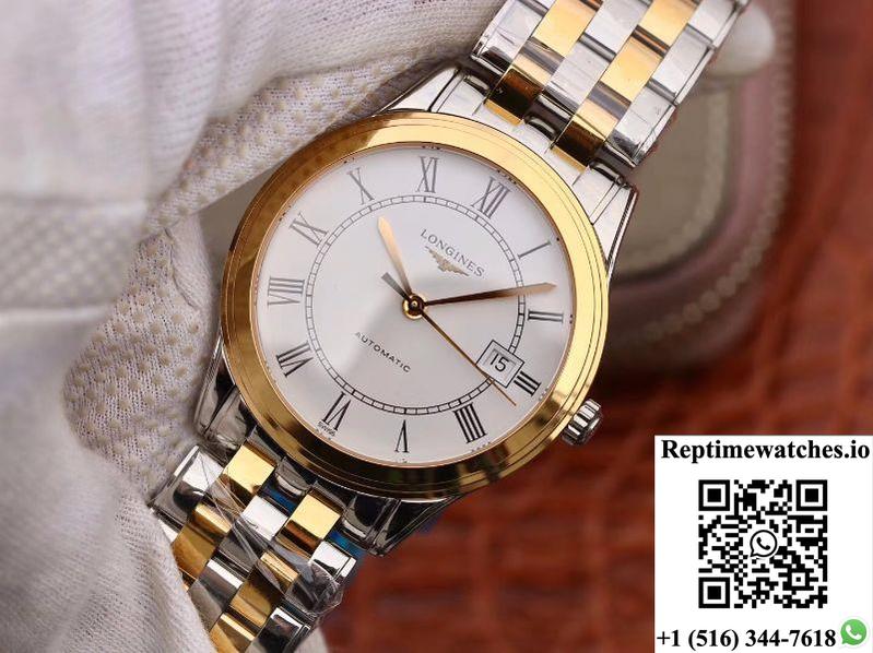 Longines Master Collections L4.874.3.21.7 White Dial-Rep Time Watches