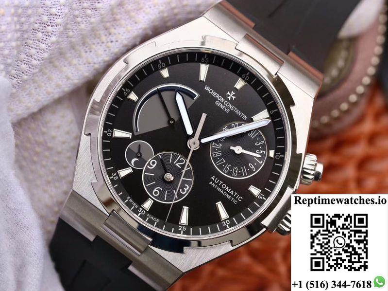 Vacheron Constantin Overseas Dual Time 47450/000W-9511 Twa Factory Black Dial-Rep Time Watches