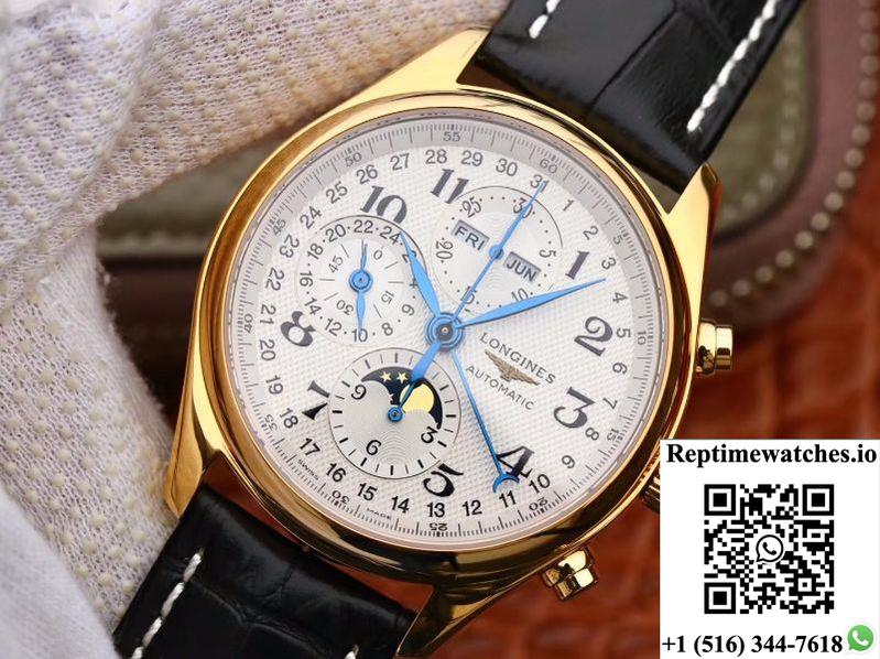 Longines Conquest Classic 18K Yellow Gold L27735787 Gs Factory White Dial-Rep Time Watches