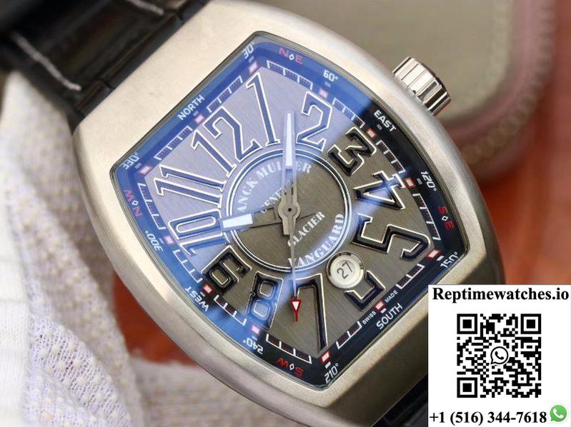 Franck Muller Vanguard V45-03 Gray Dial-Rep Time Watches