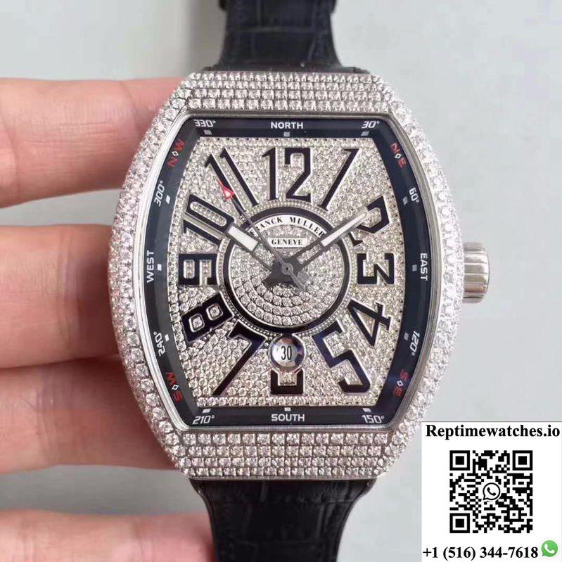 Franck Muller 8880 Sc Dt Diamonds Dial-Rep Time Watches