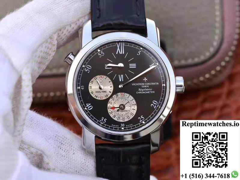 Vacheron Constantin Malte 42005/001G Tw Factory Black Dial-Rep Time Watches