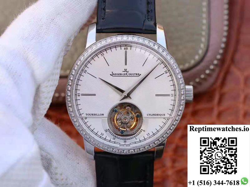 Jaeger Lecoultre Master Grande Tradition Tourbillon 5086420 R8 Factory White Dial-Rep Time Watches