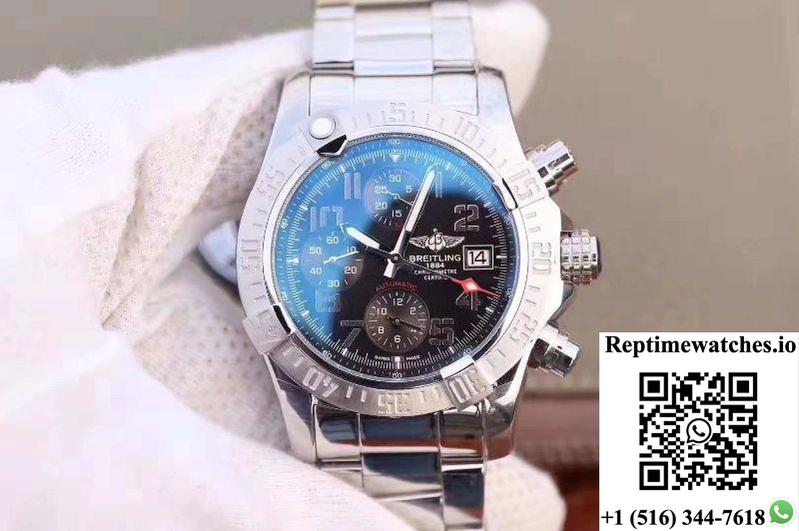 Breitling Avenger Ii A1337111Bc28168A 43Mm Gf Factory Black Dial-Rep Time Watches