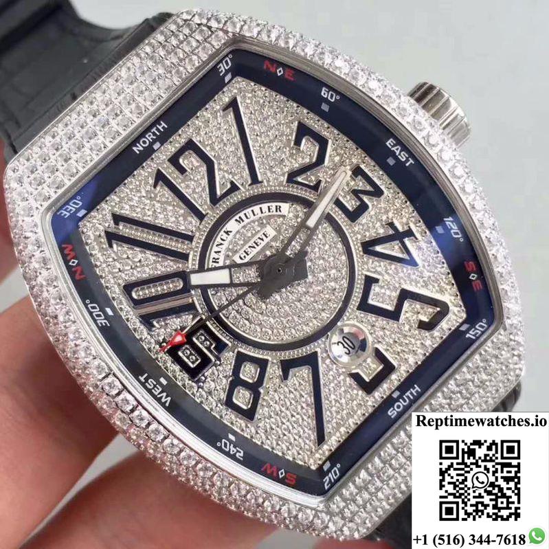 Franck Muller 8880 Sc Dt Diamonds Dial-Rep Time Watches