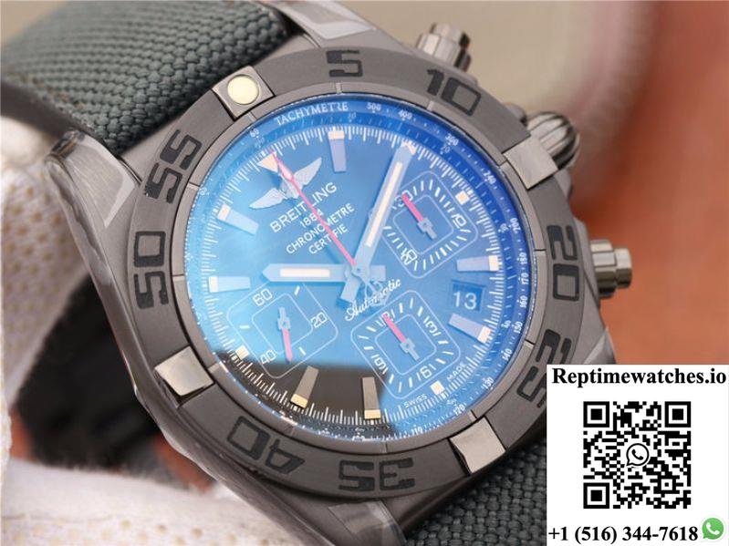 Breitling Chronomat 44Mm Mb0111C3/Be35/153S.M Gf Factory Black Dial-Rep Time Watches