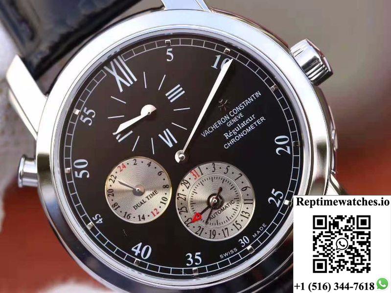 Vacheron Constantin Malte 42005/001G Tw Factory Black Dial-Rep Time Watches