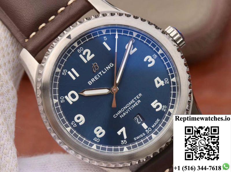 Breitling Navitimer 08 A17314101C1X1 Zf Factory Blue Dial-Rep Time Watches