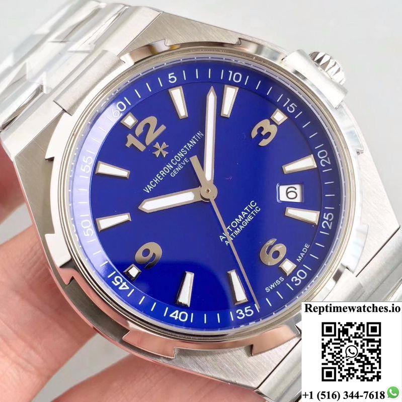 Vacheron Constantin Overseas 47040 Blue Dial Jj Factory-Rep Time Watches