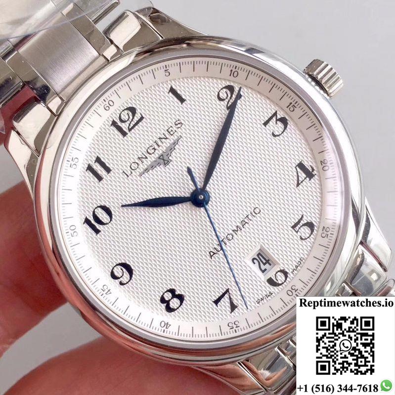 Longines Master Collection L2.628.4.78.6 Kz Factory White Dial-Rep Time Watches