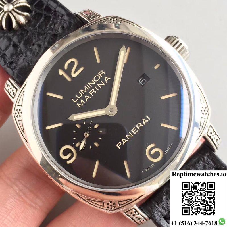 Panerai Radiomir 1940 Pam572 Xf Factory Black Dial-Rep Time Watches