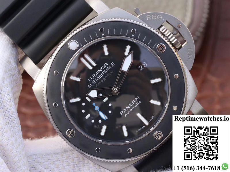 Panerai Luminor Submersible 1950 Amagnetic 3 Days Pam1389 Vs Factory Black Dial-Rep Time Watches