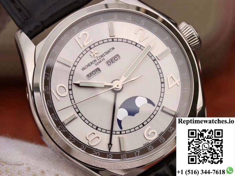 Vacheron Constantin Fiftysix Day-Date 4000E/000A-B439 White Dial-Rep Time Watches