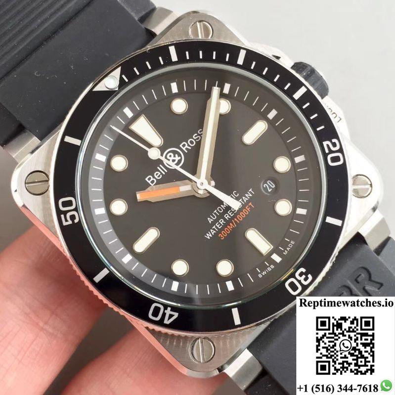 Bell & Ross Br 03-92 Diver V2 Black Dial-Rep Time Watches