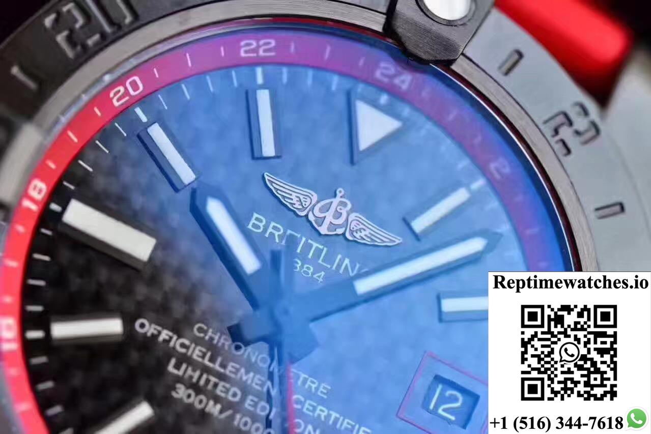 Breitling Avenger Ii Gmt A3239011/Bc35/433X/A20Ba.1 Gf Factory Black Dial-Rep Time Watches