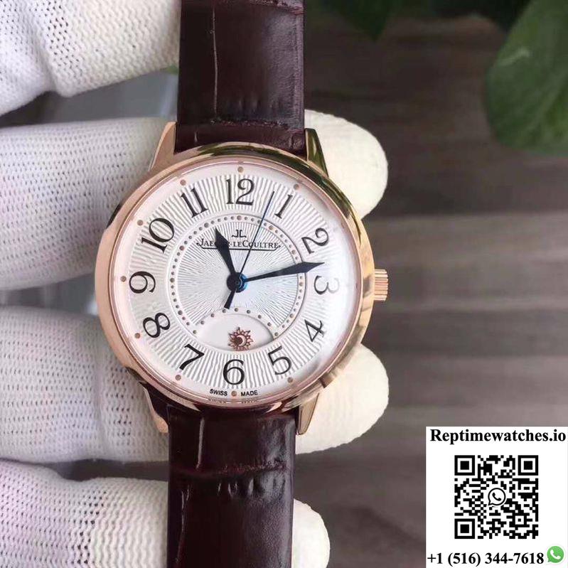 Jaeger-Lecoultre Dating Ladies White Dial-Rep Time Watches
