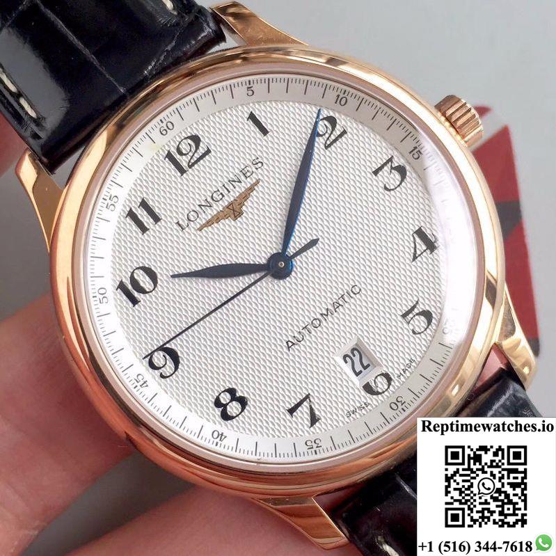 Longines Master Collection L2.820.4.76.2 Kz Factory White Dial-Rep Time Watches