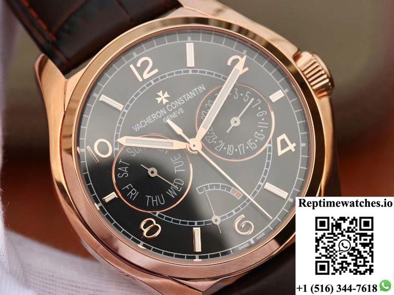 Vacheron Constantin Fiftysix Day-Date 4400E/000R/B436 Black Dial-Rep Time Watches