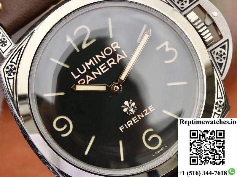 Panerai Luminor Firenze 1950 3 Days Pam00972 Black Dial-Rep Time Watches