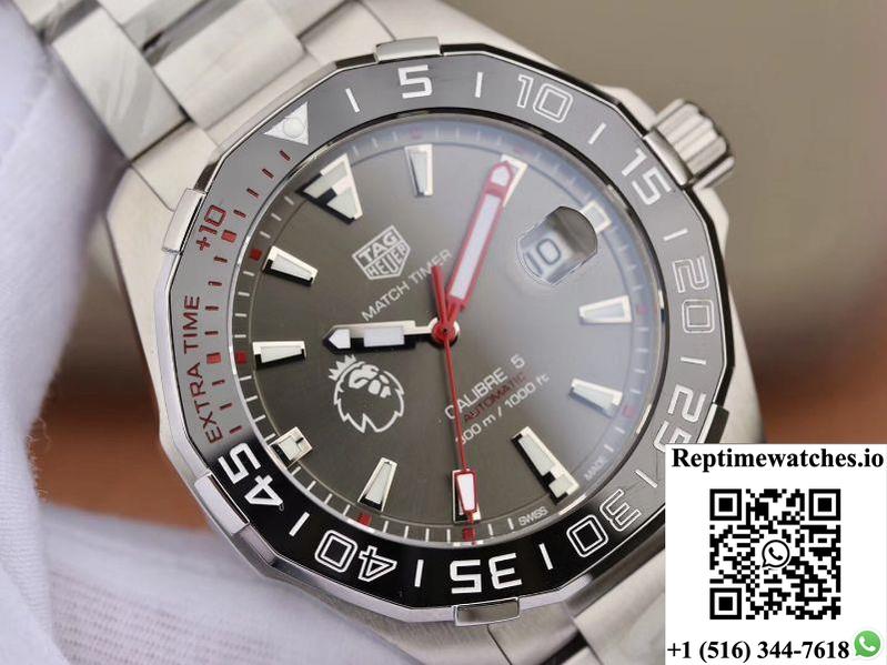 Tag Heuer Aquaracer Calibre 5 English Premier League Limited Way201D.Ba0927 Gray Dial-Rep Time Watches