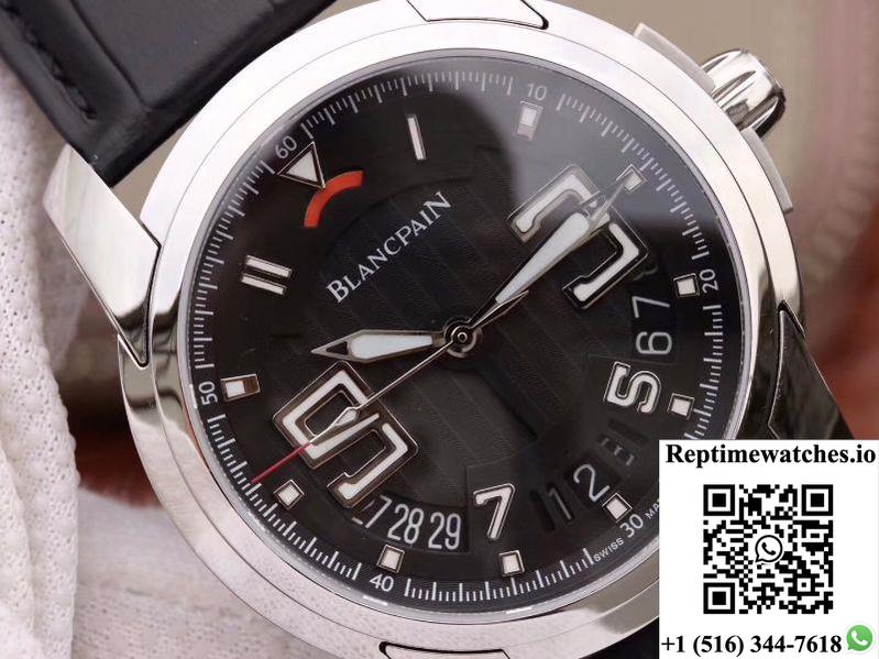Blancpain L-Evolution 8805-1134-53B Black Dial-Rep Time Watches