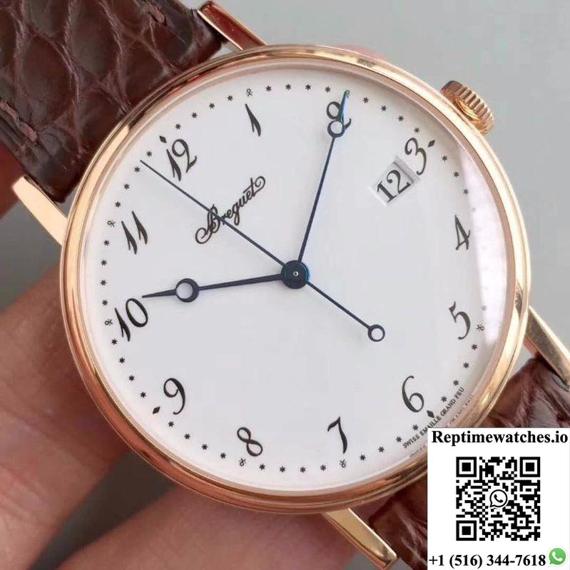 Breguet Classique 5177Br/29/9V6 Mks Factory White Dial-Rep Time Watches