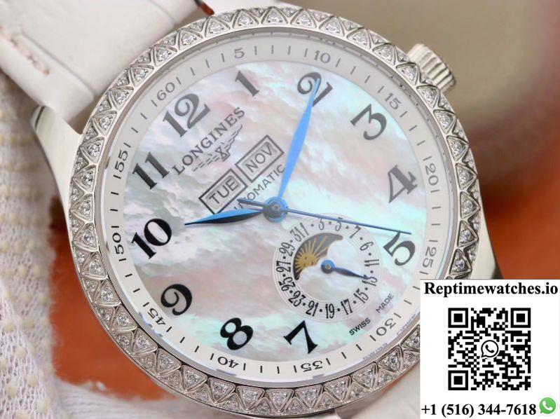 Longines Master Collection L2.503.0.83.3 Tw Factory Mother Of Pearl Dial-Rep Time Watches