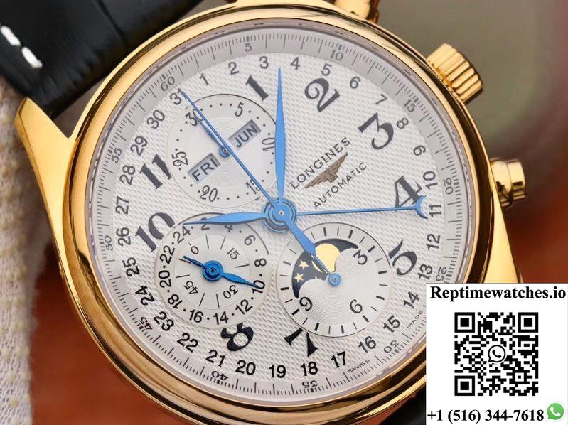 Longines Conquest Classic 18K Yellow Gold L27735787 Gs Factory White Dial-Rep Time Watches