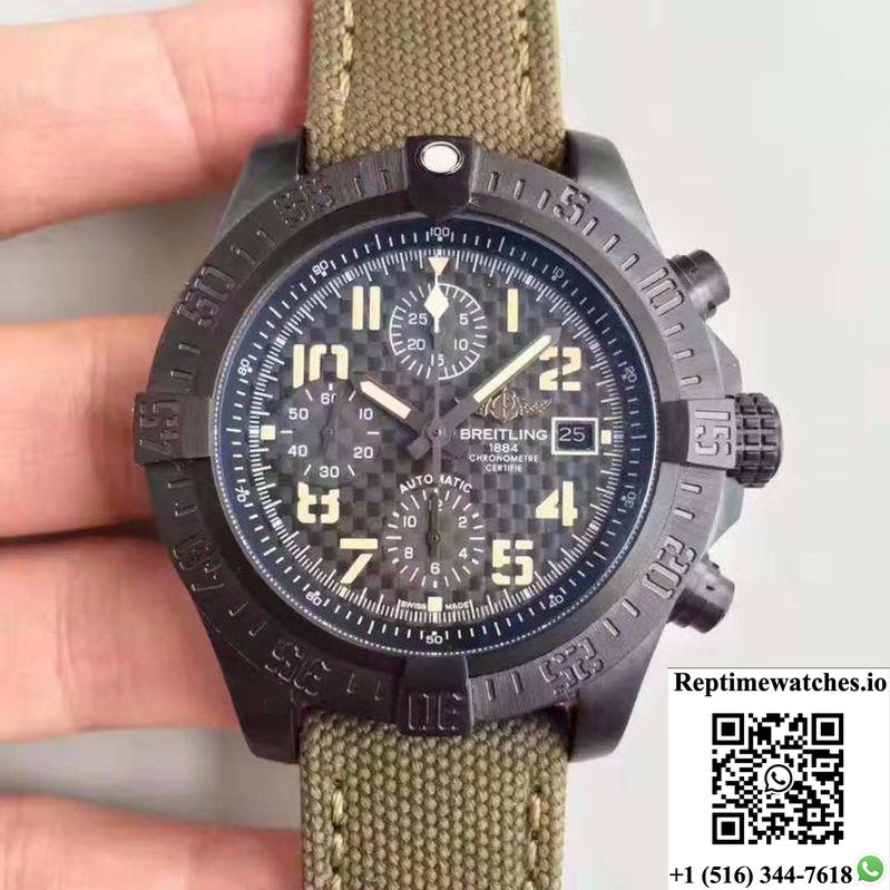 Breitling Avenger Ii Usa Military Limited Edition M133715N Gf Factory Fiber Dial-Rep Time Watches
