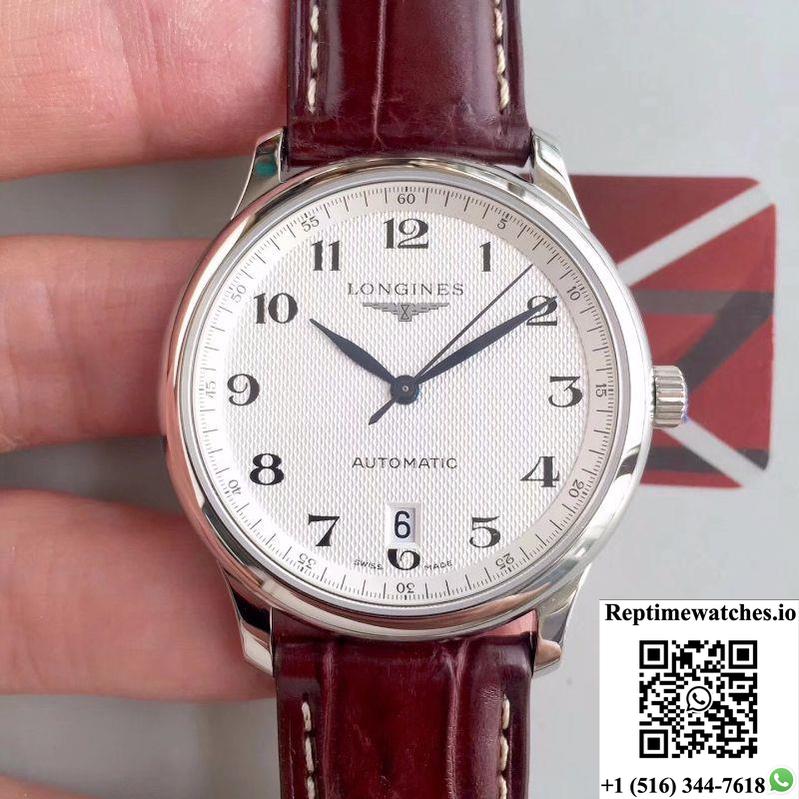 Longines Master Collection L2.628.4.78.3 Kz Factory White Dial-Rep Time Watches