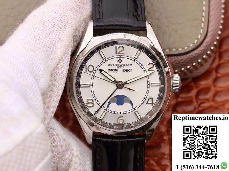 Vacheron Constantin Fiftysix Day-Date 4000E/000A-B439 White Dial-Rep Time Watches