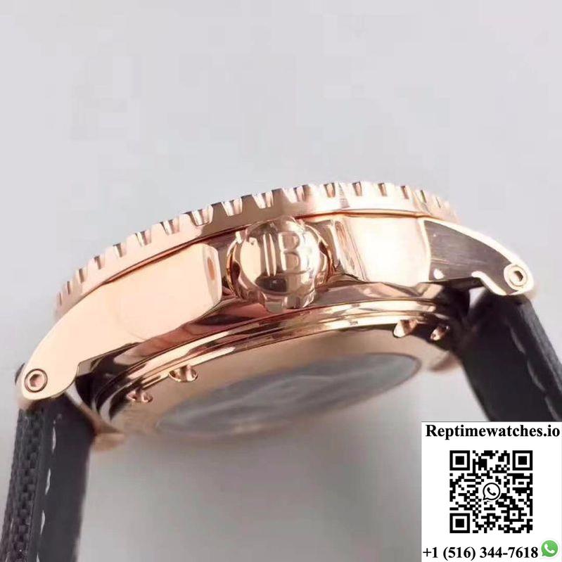 Blancpain Fifty Fathoms Tourbillon 5025-3630-52A Rose Gold Black Dial-Rep Time Watches
