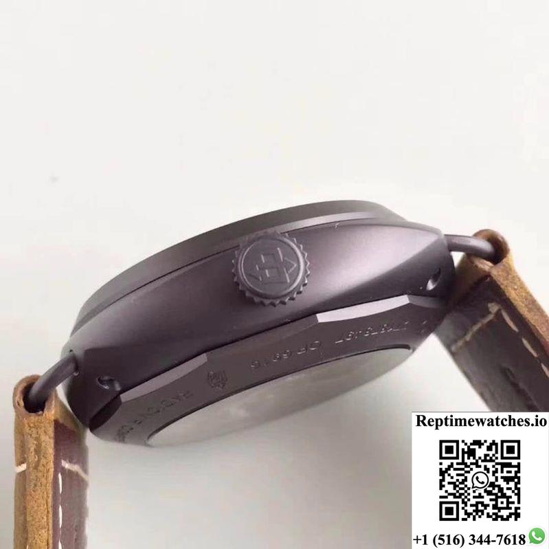Panerai Radiomir Pam 505 Vs Factory Brown Dial-Rep Time Watches
