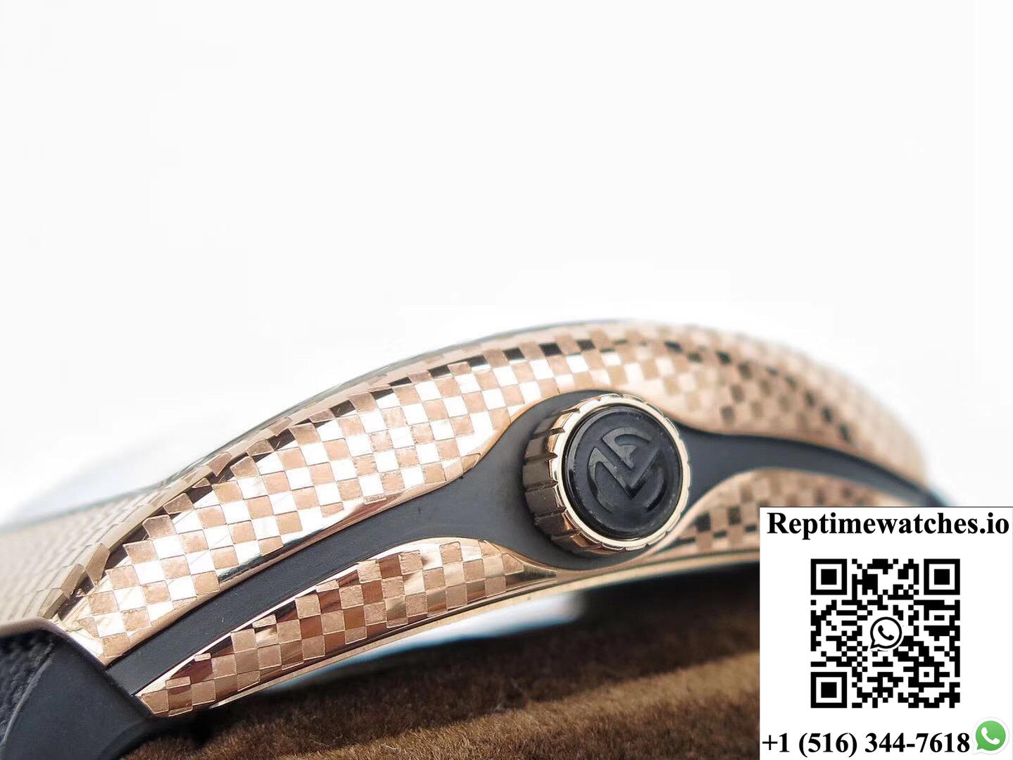 Franck Muller Vanguard V45 Rose Gold Dial-Rep Time Watches