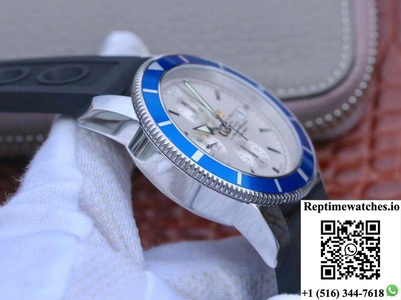 Breitling Superocean Heritage Ii 46Mm A1331217 Om Factory White Dial-Rep Time Watches